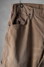 画像をギャラリービューアに読み込む, CHANGES x LOOM exclusive REMAKE REGULAR FIT CARPENTER PANTS / VINTAGE DUCK FABRIC (STONE WASHED) (BEIGE #D)