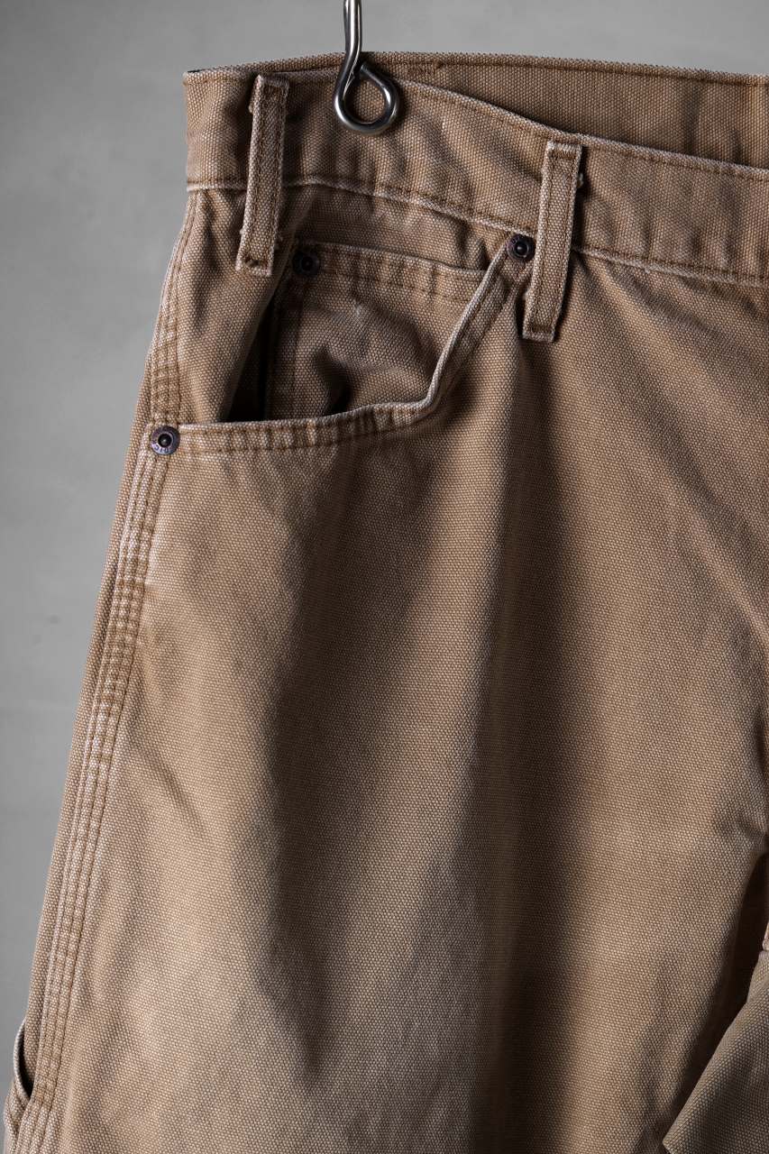 画像をギャラリービューアに読み込む, CHANGES x LOOM exclusive REMAKE REGULAR FIT CARPENTER PANTS / VINTAGE DUCK FABRIC (STONE WASHED) (BEIGE #D)