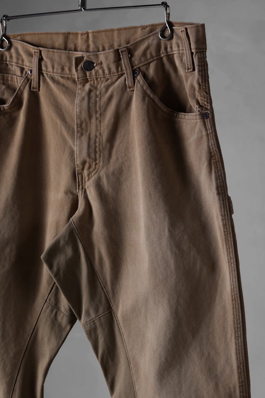 画像をギャラリービューアに読み込む, CHANGES x LOOM exclusive REMAKE REGULAR FIT CARPENTER PANTS / VINTAGE DUCK FABRIC (STONE WASHED) (BEIGE #D)
