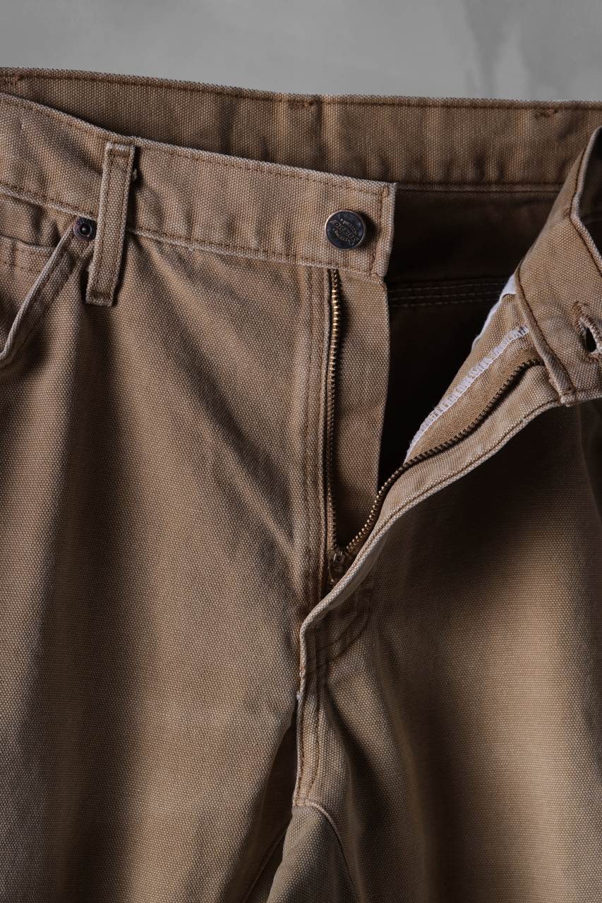 画像をギャラリービューアに読み込む, CHANGES x LOOM exclusive REMAKE REGULAR FIT CARPENTER PANTS / VINTAGE DUCK FABRIC (STONE WASHED) (BEIGE #D)