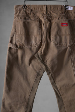 画像をギャラリービューアに読み込む, CHANGES x LOOM exclusive REMAKE REGULAR FIT CARPENTER PANTS / VINTAGE DUCK FABRIC (STONE WASHED) (BEIGE #D)