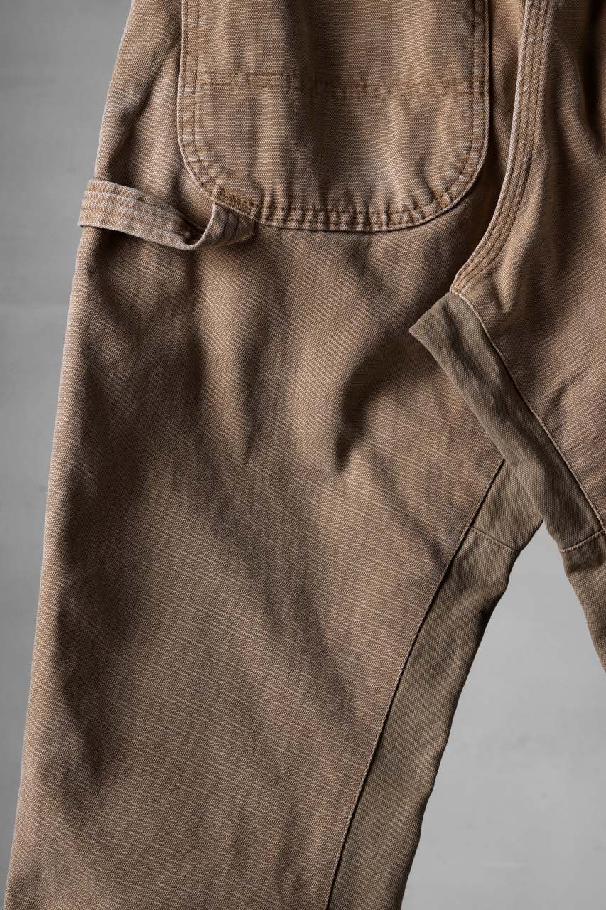 画像をギャラリービューアに読み込む, CHANGES x LOOM exclusive REMAKE REGULAR FIT CARPENTER PANTS / VINTAGE DUCK FABRIC (STONE WASHED) (BEIGE #D)