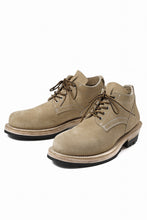 Load image into Gallery viewer, Portaille x LOOM exclusive DOUBLE STITCHED WELT WORKING DERBY / BOX CALF SUEDE (BEIGE)