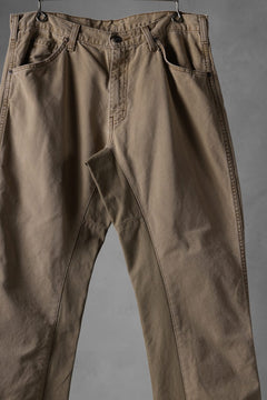 画像をギャラリービューアに読み込む, CHANGES x LOOM exclusive REMAKE REGULAR FIT CARPENTER PANTS / VINTAGE DUCK FABRIC (STONE WASHED) (BEIGE #E)