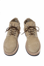 Load image into Gallery viewer, Portaille x LOOM exclusive DOUBLE STITCHED WELT WORKING DERBY / BOX CALF SUEDE (BEIGE)