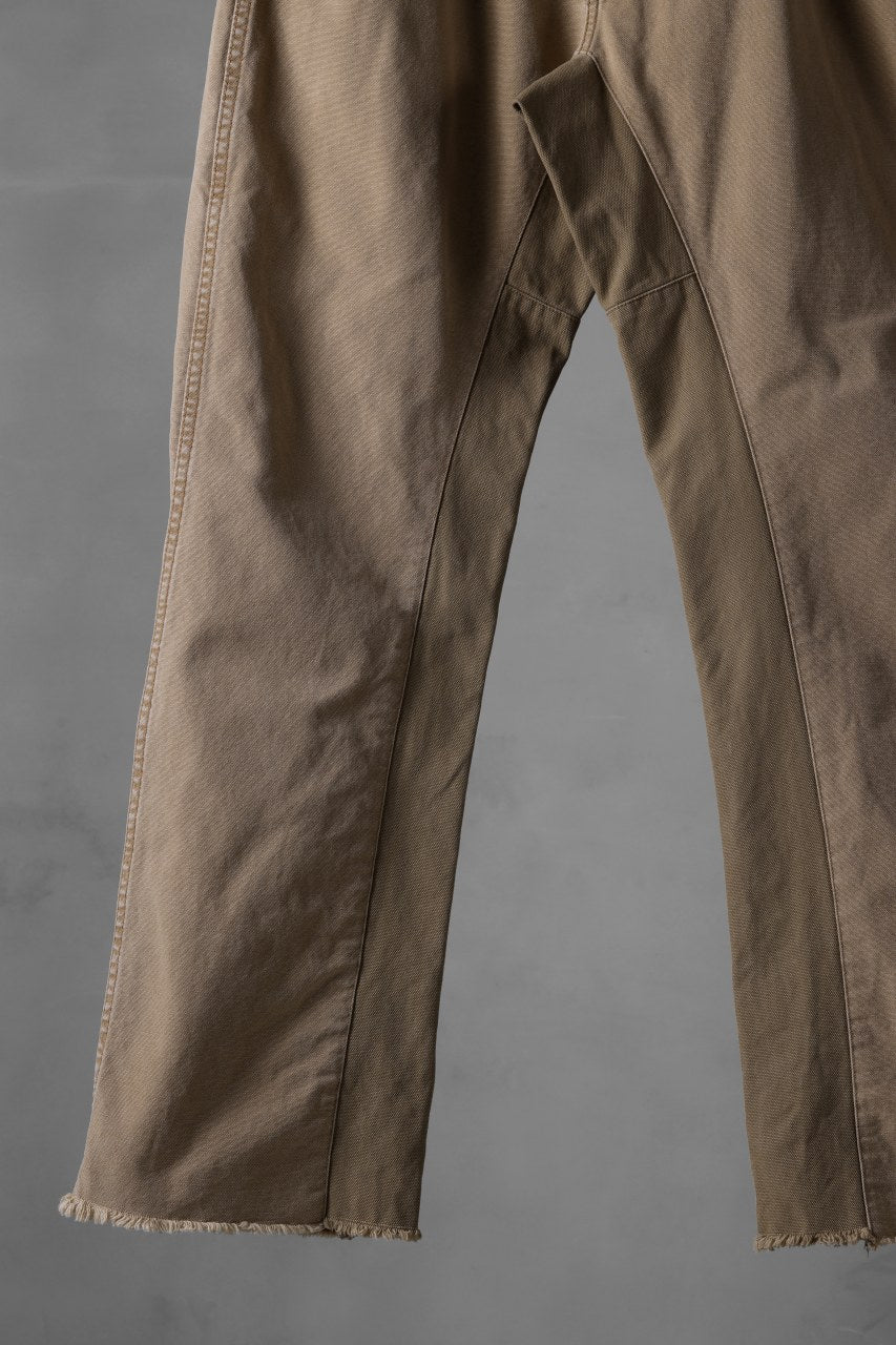 画像をギャラリービューアに読み込む, CHANGES x LOOM exclusive REMAKE REGULAR FIT CARPENTER PANTS / VINTAGE DUCK FABRIC (STONE WASHED) (BEIGE #E)
