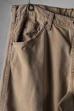 画像をギャラリービューアに読み込む, CHANGES x LOOM exclusive REMAKE REGULAR FIT CARPENTER PANTS / VINTAGE DUCK FABRIC (STONE WASHED) (BEIGE #E)