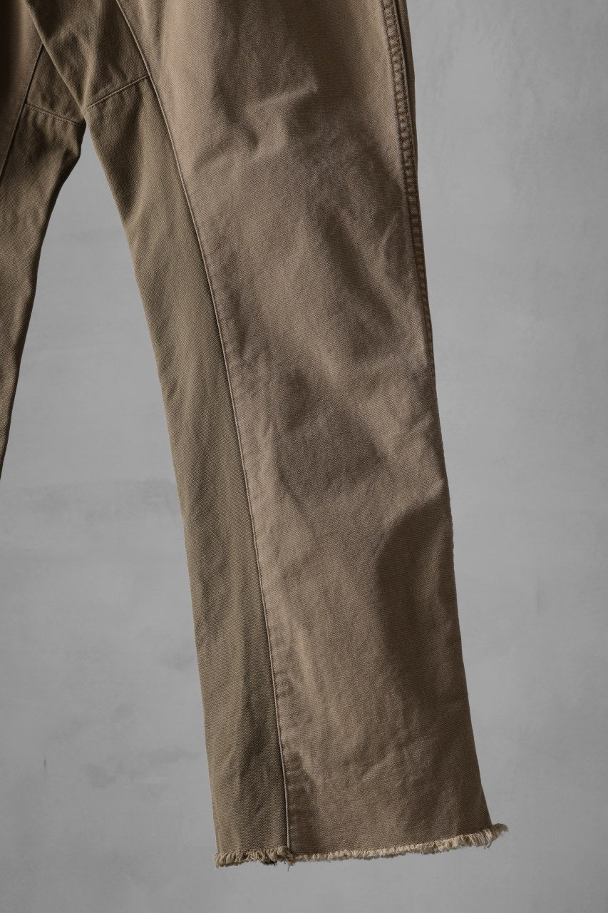 画像をギャラリービューアに読み込む, CHANGES x LOOM exclusive REMAKE REGULAR FIT CARPENTER PANTS / VINTAGE DUCK FABRIC (STONE WASHED) (BEIGE #E)