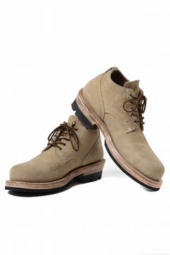 Load image into Gallery viewer, Portaille x LOOM exclusive DOUBLE STITCHED WELT WORKING DERBY / BOX CALF SUEDE (BEIGE)