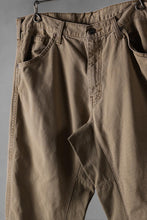 画像をギャラリービューアに読み込む, CHANGES x LOOM exclusive REMAKE REGULAR FIT CARPENTER PANTS / VINTAGE DUCK FABRIC (STONE WASHED) (BEIGE #E)