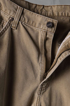 画像をギャラリービューアに読み込む, CHANGES x LOOM exclusive REMAKE REGULAR FIT CARPENTER PANTS / VINTAGE DUCK FABRIC (STONE WASHED) (BEIGE #E)