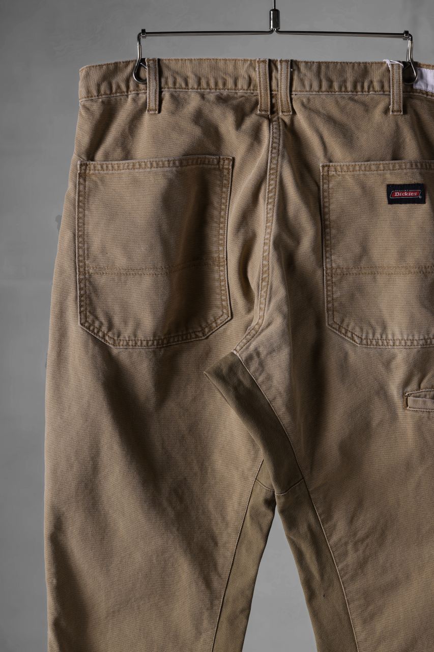 画像をギャラリービューアに読み込む, CHANGES x LOOM exclusive REMAKE REGULAR FIT CARPENTER PANTS / VINTAGE DUCK FABRIC (STONE WASHED) (BEIGE #E)