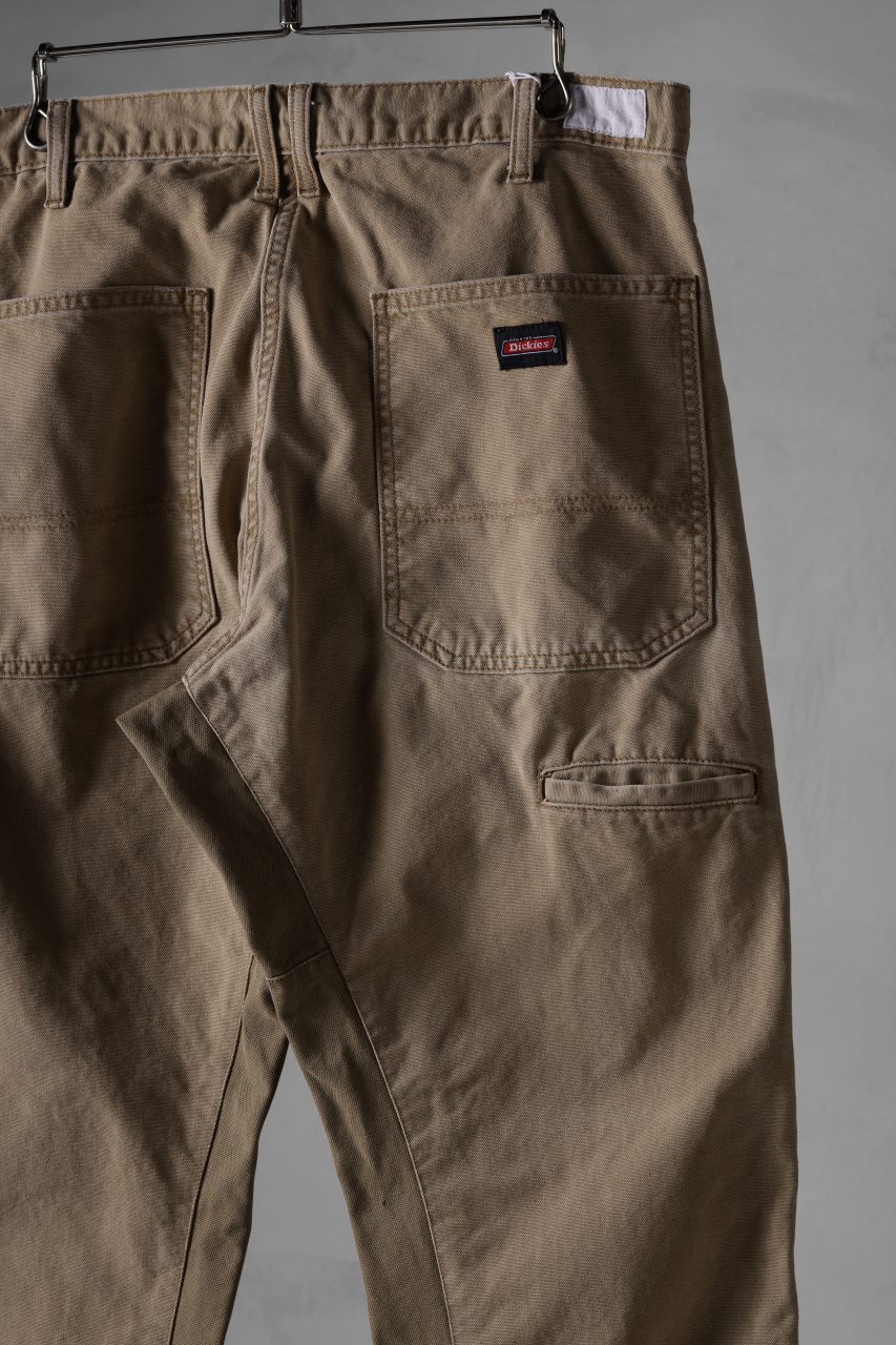 画像をギャラリービューアに読み込む, CHANGES x LOOM exclusive REMAKE REGULAR FIT CARPENTER PANTS / VINTAGE DUCK FABRIC (STONE WASHED) (BEIGE #E)