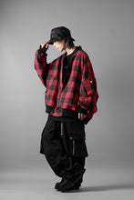 画像をギャラリービューアに読み込む, A.F ARTEFACT EXTREME WIDE CARGO PANTS / COTTON-TERRY (BLACK)