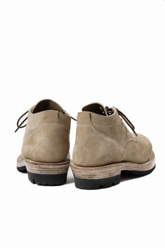 Load image into Gallery viewer, Portaille x LOOM exclusive DOUBLE STITCHED WELT WORKING DERBY / BOX CALF SUEDE (BEIGE)