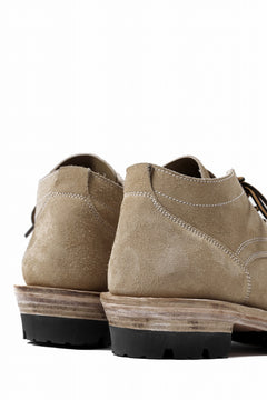 Load image into Gallery viewer, Portaille x LOOM exclusive DOUBLE STITCHED WELT WORKING DERBY / BOX CALF SUEDE (BEIGE)