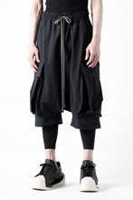 画像をギャラリービューアに読み込む, A.F ARTEFACT SARROUEL CARGO SHORTS / TECH-SMOOTH (BLACK)