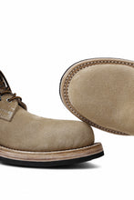 Load image into Gallery viewer, Portaille x LOOM exclusive DOUBLE STITCHED WELT WORKING DERBY / BOX CALF SUEDE (BEIGE)