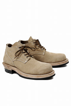 画像をギャラリービューアに読み込む, Portaille x LOOM exclusive DOUBLE STITCHED WELT WORKING DERBY / BOX CALF SUEDE (SAND BEIGE)