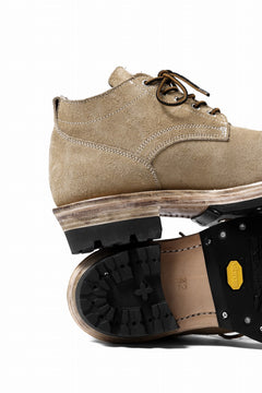 Load image into Gallery viewer, Portaille x LOOM exclusive DOUBLE STITCHED WELT WORKING DERBY / BOX CALF SUEDE (BEIGE)
