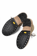 Load image into Gallery viewer, Portaille x LOOM exclusive DOUBLE STITCHED WELT WORKING DERBY / BOX CALF SUEDE (BEIGE)
