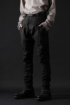 画像をギャラリービューアに読み込む, masnada BAGGY SCARRED STRETCH JEANS (SMUDGED LEGION)