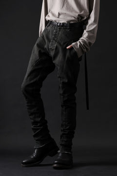 画像をギャラリービューアに読み込む, masnada BAGGY SCARRED STRETCH JEANS (SMUDGED LEGION)