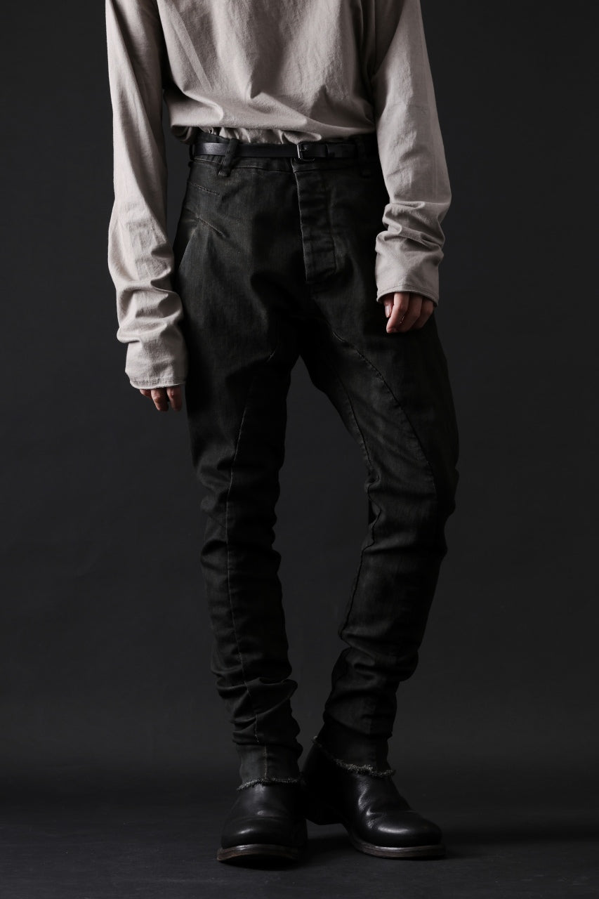 画像をギャラリービューアに読み込む, masnada BAGGY SCARRED STRETCH JEANS (SMUDGED LEGION)