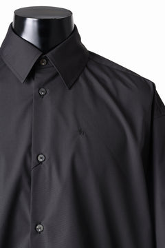 画像をギャラリービューアに読み込む, TARO HORIUCHI / th products "EDWARD" Big Sleeve S/S Shirt / esteneige broad cloth (black)