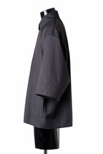 画像をギャラリービューアに読み込む, TARO HORIUCHI / th products "EDWARD" Big Sleeve S/S Shirt / esteneige broad cloth (black)