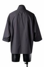 画像をギャラリービューアに読み込む, TARO HORIUCHI / th products "EDWARD" Big Sleeve S/S Shirt / esteneige broad cloth (black)