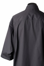 画像をギャラリービューアに読み込む, TARO HORIUCHI / th products "EDWARD" Big Sleeve S/S Shirt / esteneige broad cloth (black)