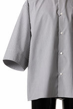 画像をギャラリービューアに読み込む, TARO HORIUCHI / th products "EDWARD" Big Sleeve S/S Shirt / esteneige broad cloth (stripe)