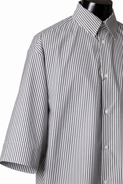 画像をギャラリービューアに読み込む, TARO HORIUCHI / th products "EDWARD" Big Sleeve S/S Shirt / esteneige broad cloth (stripe)