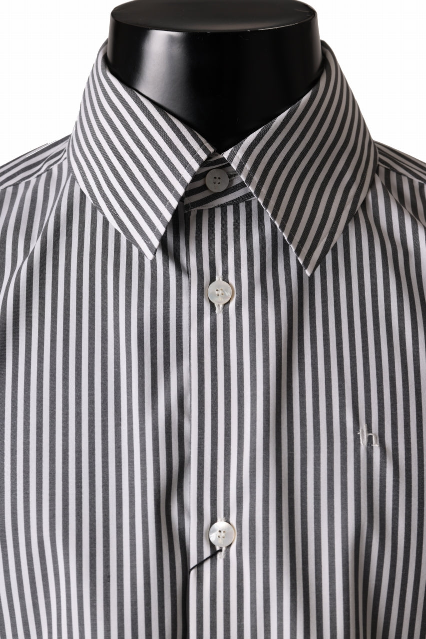 画像をギャラリービューアに読み込む, TARO HORIUCHI / th products "EDWARD" Big Sleeve S/S Shirt / esteneige broad cloth (stripe)