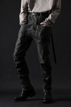 画像をギャラリービューアに読み込む, masnada SLIM GUSSET PANTS / STRETCH MICRO RIP COTTON (CAMO LEGION)