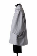 画像をギャラリービューアに読み込む, TARO HORIUCHI / th products "EDWARD" Big Sleeve S/S Shirt / esteneige broad cloth (stripe)