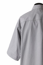 画像をギャラリービューアに読み込む, TARO HORIUCHI / th products "EDWARD" Big Sleeve S/S Shirt / esteneige broad cloth (stripe)