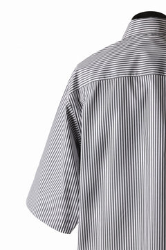 画像をギャラリービューアに読み込む, TARO HORIUCHI / th products "EDWARD" Big Sleeve S/S Shirt / esteneige broad cloth (stripe)