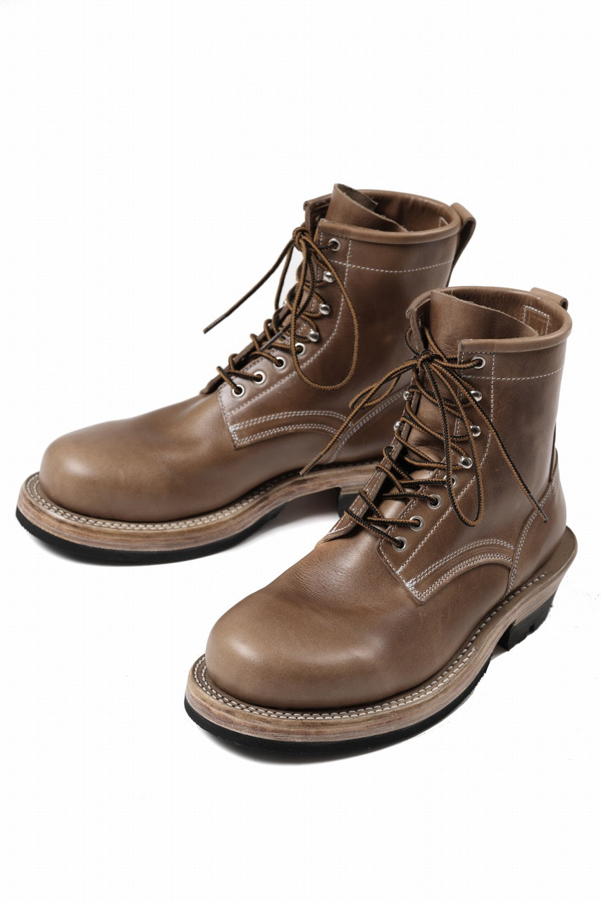 画像をギャラリービューアに読み込む, Portaille x LOOM exclusive DOUBLE STITCHED WELT WORKING BOOTS / HORWEEN CHROMEXCEL (NATURAL)