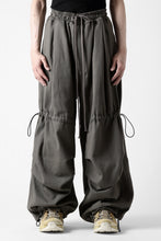 画像をギャラリービューアに読み込む, A.F ARTEFACT STRING-SQUEEZING WIDE PANTS / COTTON LINEN TWILL (KHAKI)