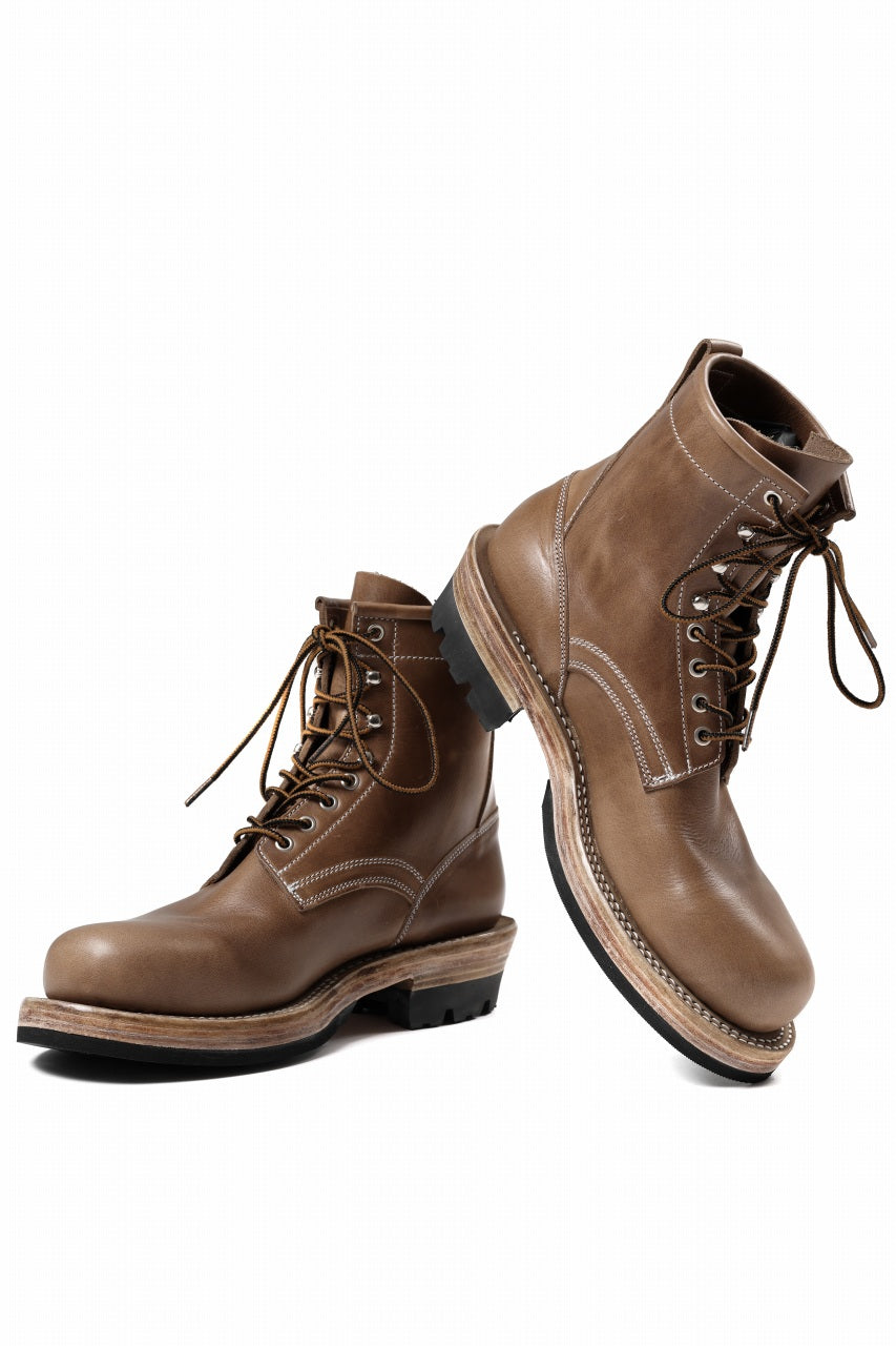 画像をギャラリービューアに読み込む, Portaille x LOOM exclusive DOUBLE STITCHED WELT WORKING BOOTS / HORWEEN CHROMEXCEL (NATURAL)