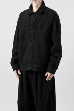 画像をギャラリービューアに読み込む, CAPERTICA BIG JEAN JACKET / NAPPING MOLESKIN (BLACK)