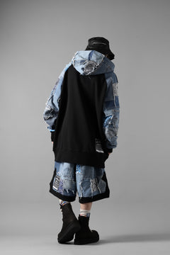 画像をギャラリービューアに読み込む, MASSIMO SABBADIN FULL LEVI'S PATCH BASKET SHORTS (INDIGO #A)