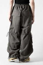 画像をギャラリービューアに読み込む, A.F ARTEFACT STRING-SQUEEZING WIDE PANTS / COTTON LINEN TWILL (KHAKI)