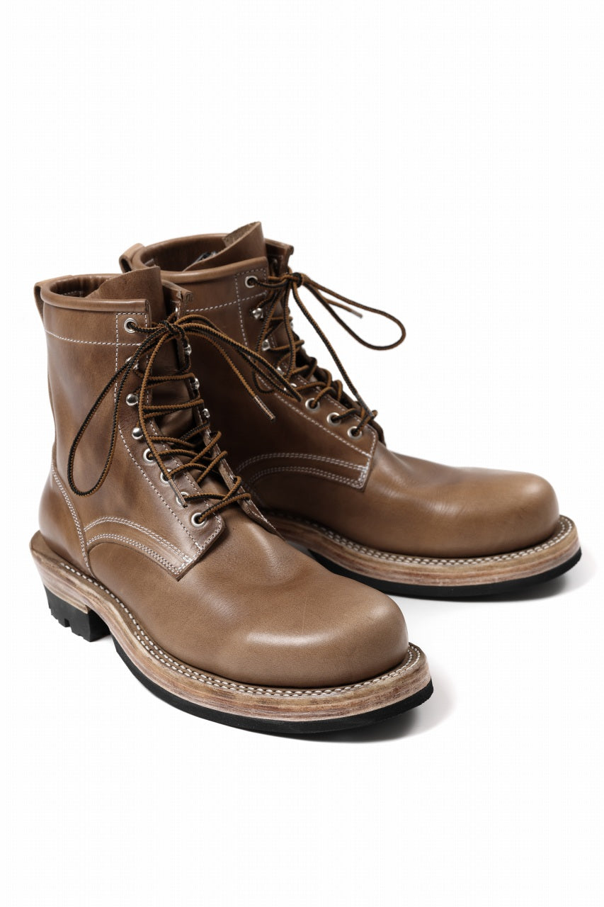 画像をギャラリービューアに読み込む, Portaille x LOOM exclusive DOUBLE STITCHED WELT WORKING BOOTS / HORWEEN CHROMEXCEL (NATURAL)