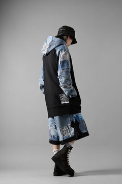 画像をギャラリービューアに読み込む, MASSIMO SABBADIN exclusive HOODY wt. LEVI&#39;S PATCH DETAIL (INDIGO #A)