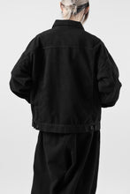 画像をギャラリービューアに読み込む, CAPERTICA BIG JEAN JACKET / NAPPING MOLESKIN (BLACK)