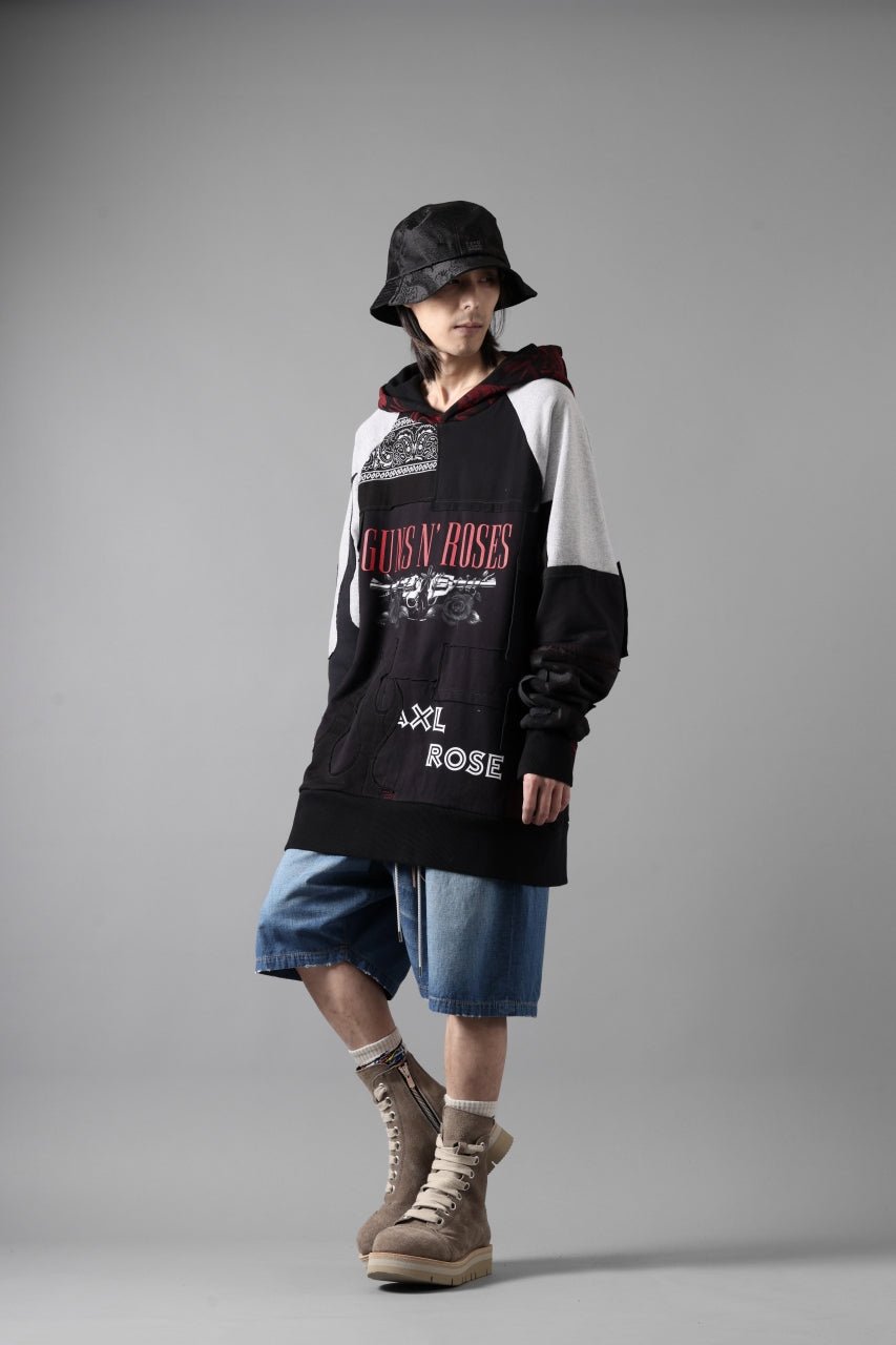 画像をギャラリービューアに読み込む, MASSIMO SABBADIN exclusive HOODY wt. PATCH STYLE DETAIL (MIX ROSE)