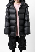画像をギャラリービューアに読み込む, A.F ARTEFACT exclusive DUVET VERTICAL DOWN JACKET (BLACK)